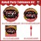 96 Pcs BBQ Baby Shower Decorations, It’s A BabyQ Party Plates and Napkins Supplies Set(Baby Q)